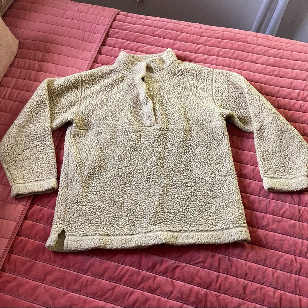 Vintage L.L Bean Sherpa pullover sweater
